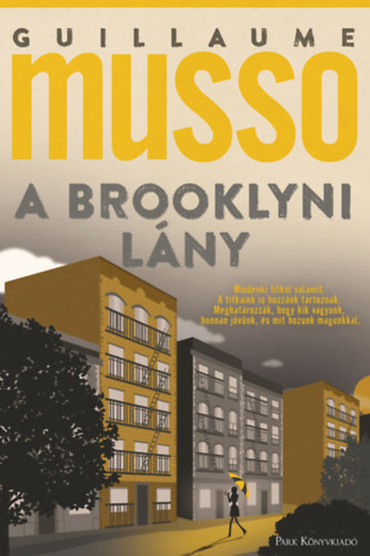 A brooklyni lány – Guillaume Musso borító