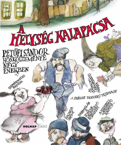 A helység kalapácsa – Petőfi Sándor borító