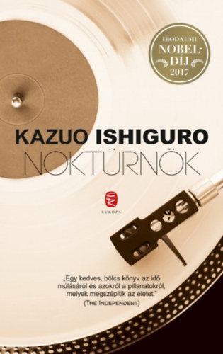 Noktürnök – Kazuo Ishiguro borító