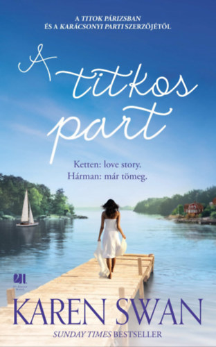 A titkos part – Karen Swan borító