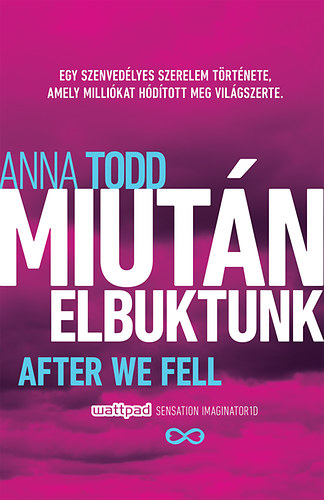 Miután elbuktunk – Anna Todd borító