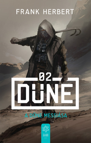 A Dűne messiása – Frank Herbert borító