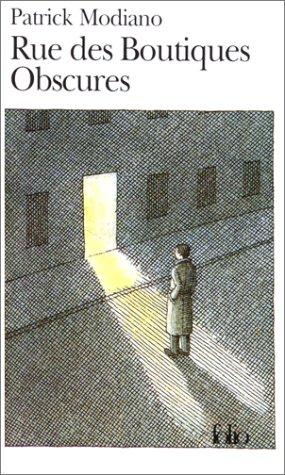 Sötét Boltok utcája – Patrick Modiano borító