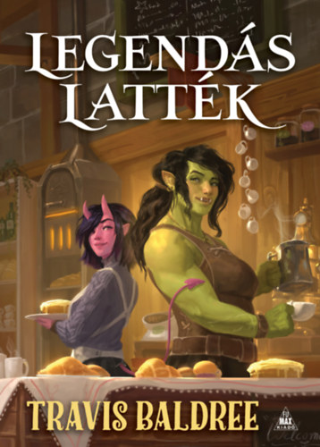 Legendás latték – Baldree Travis borító