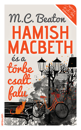 Hamish Macbeth és a tőrbe csalt falu – M. C. Beaton borító
