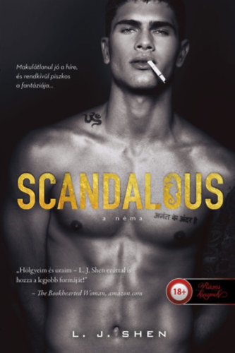Scandalous – A Néma – L. J. Shen borító