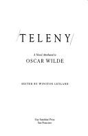 Teleny – Oscar Wilde borító