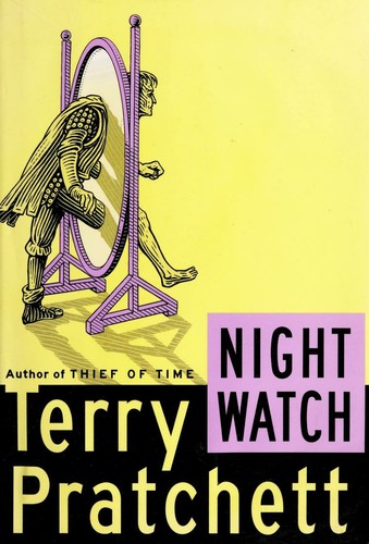 Éjjeli őrjárat – Terry Pratchett borító