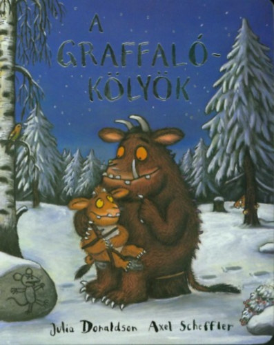 A graffalókölyök – Julia Donaldson & Axel Scheffler borító