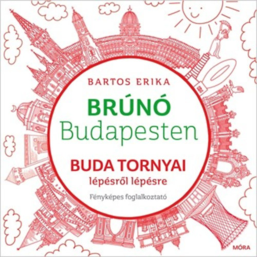 Buda tornyai lépésről lépésre – Bartos Erika borító