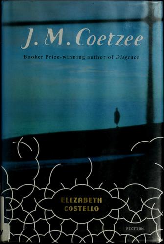Elizabeth Costello – J. M. Coetzee borító