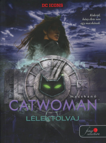 Macskanő – Lélektolvaj – Sarah J. Maas borító