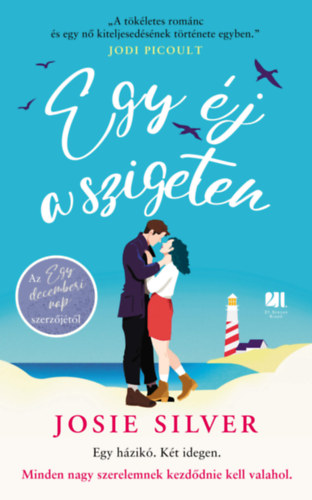 Egy éj a szigeten – Josie Silver borító