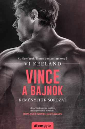 Vince, a bajnok – Vi Keeland borító