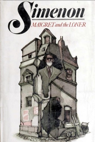 Maigret és a magányos férfi – Georges Simenon borító