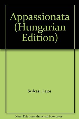 Appassionata – Szilvási Lajos borító