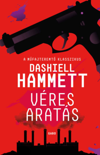 Véres aratás – Dashiell Hammett borító