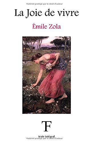 Életöröm – Émile Zola borító