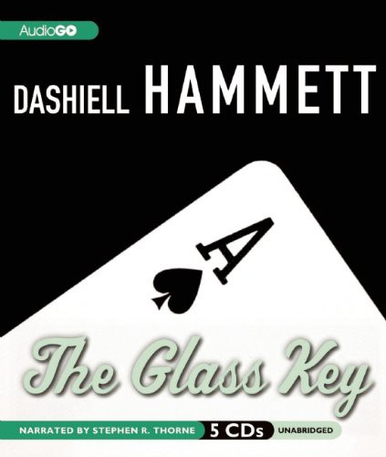 Az üvegkulcs – Dashiell Hammett borító
