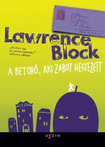 A betörő, aki zabot hegyezett – Lawrence Block borító