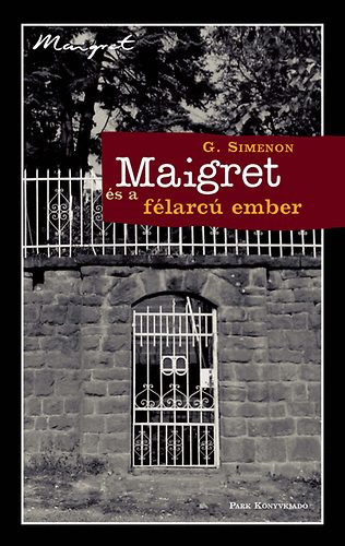 Maigret és a félarcú ember – Georges Simenon borító