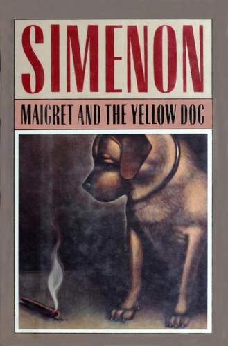 A sárga kutya – Georges Simenon borító