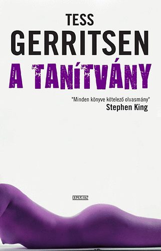 A tanítvány – Tess Gerritsen borító