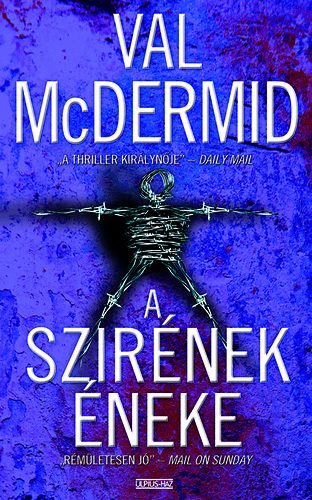 A szirének éneke – Val McDermid borító