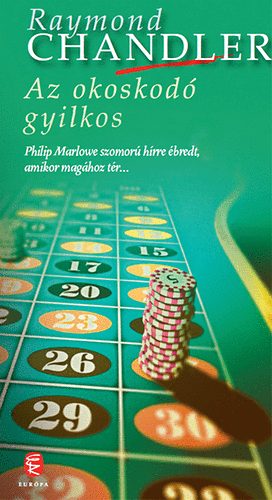 Az okoskodó gyilkos – Raymond Chandler borító