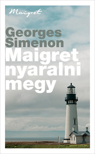 Maigret nyaralni megy – Georges Simenon borító