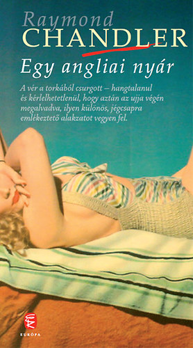 Egy angliai nyár – Raymond Chandler borító