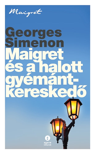 Maigret és a halott gyémántkereskedő – Georges Simenon borító
