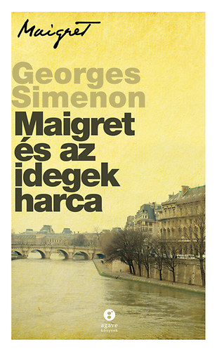 Maigret és az idegek harca – Georges Simenon borító