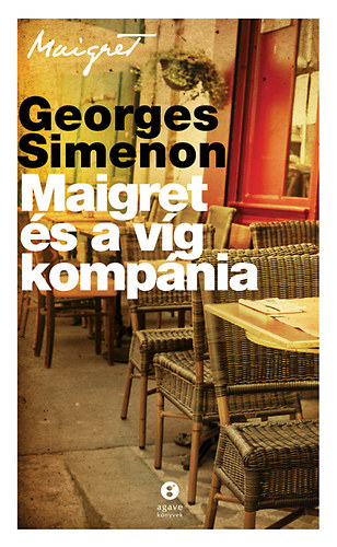 Maigret és a víg kompánia – Georges Simenon borító