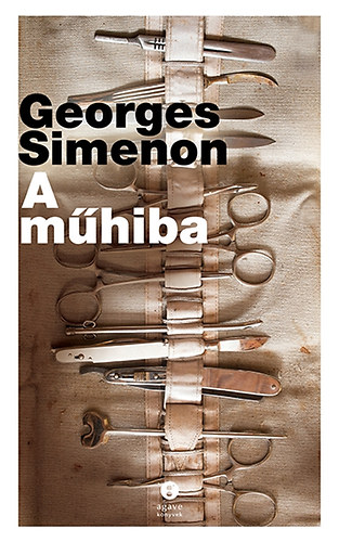 A műhiba – Georges Simenon borító