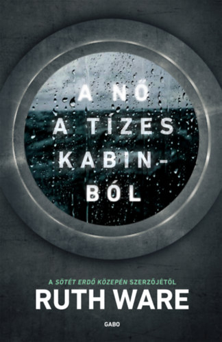 A nő a tízes kabinból – Ruth Ware borító