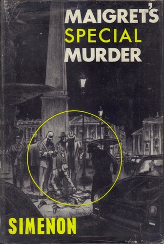 Maigret és a pikárdiai gyilkosságok – Georges Simenon borító