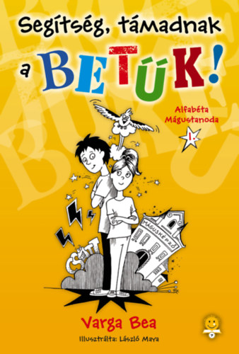 Segítség, támadnak a betűk! – On Sai borító
