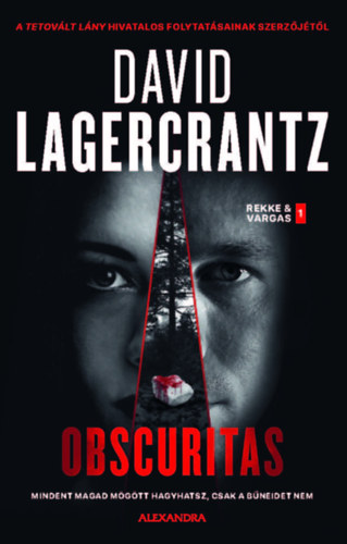 Obscuritas – David Lagercrantz borító