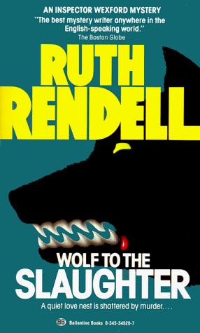 Áldozati farkas – Ruth Rendell borító