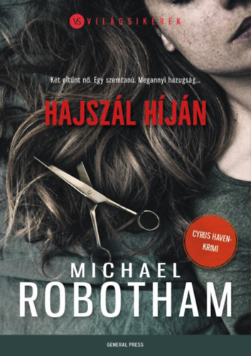 Hajszál híján – Michael Robotham borító