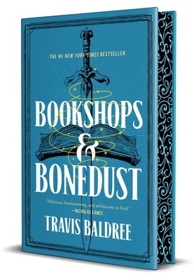 Koponyák és könyvesboltok – Travis Baldree borító