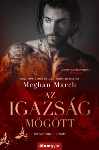 Az igazság mögött – Meghan March borító