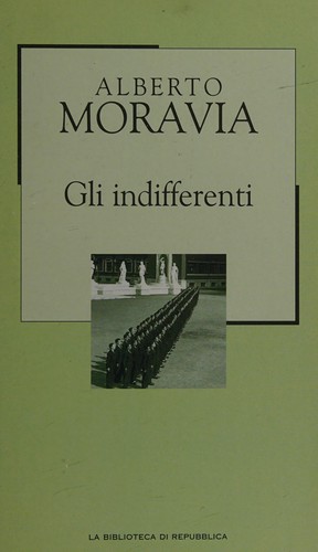 A közönyösök – Alberto Moravia borító