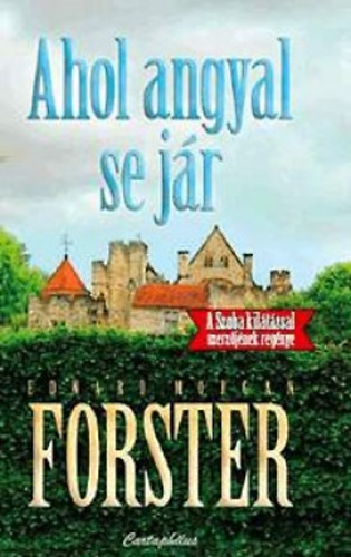 Ahol angyal se jár – E. M. Forster borító