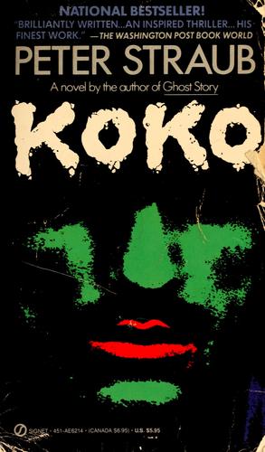 Koko I-II. – Peter Straub borító