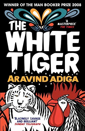 A Fehér Tigris – Aravind Adiga borító