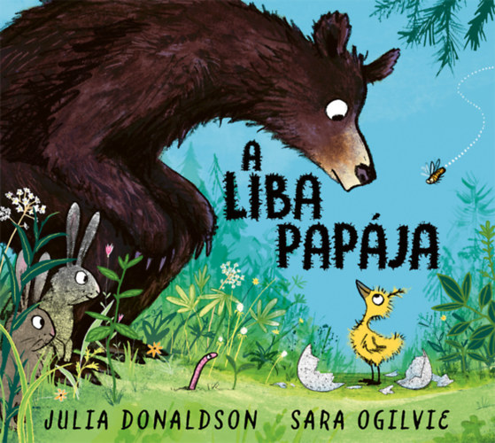 A liba papája – Julia Donaldson borító