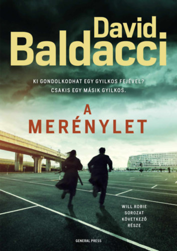 A merénylet – David Baldacci borító