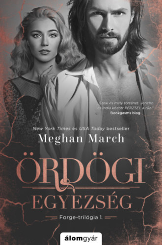 Ördögi egyezség – Meghan March borító